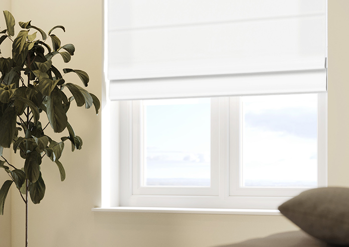 Medina, White - Roman Blind - Image 5